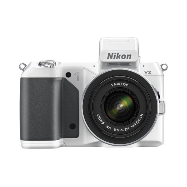 ミラーレス一眼 Nikon1 S2+10-30mmズームレンズ+充電器 ホワイト Nikon ミラーレス一眼 Nikon 1 V2 標準ズームレンズキット 1