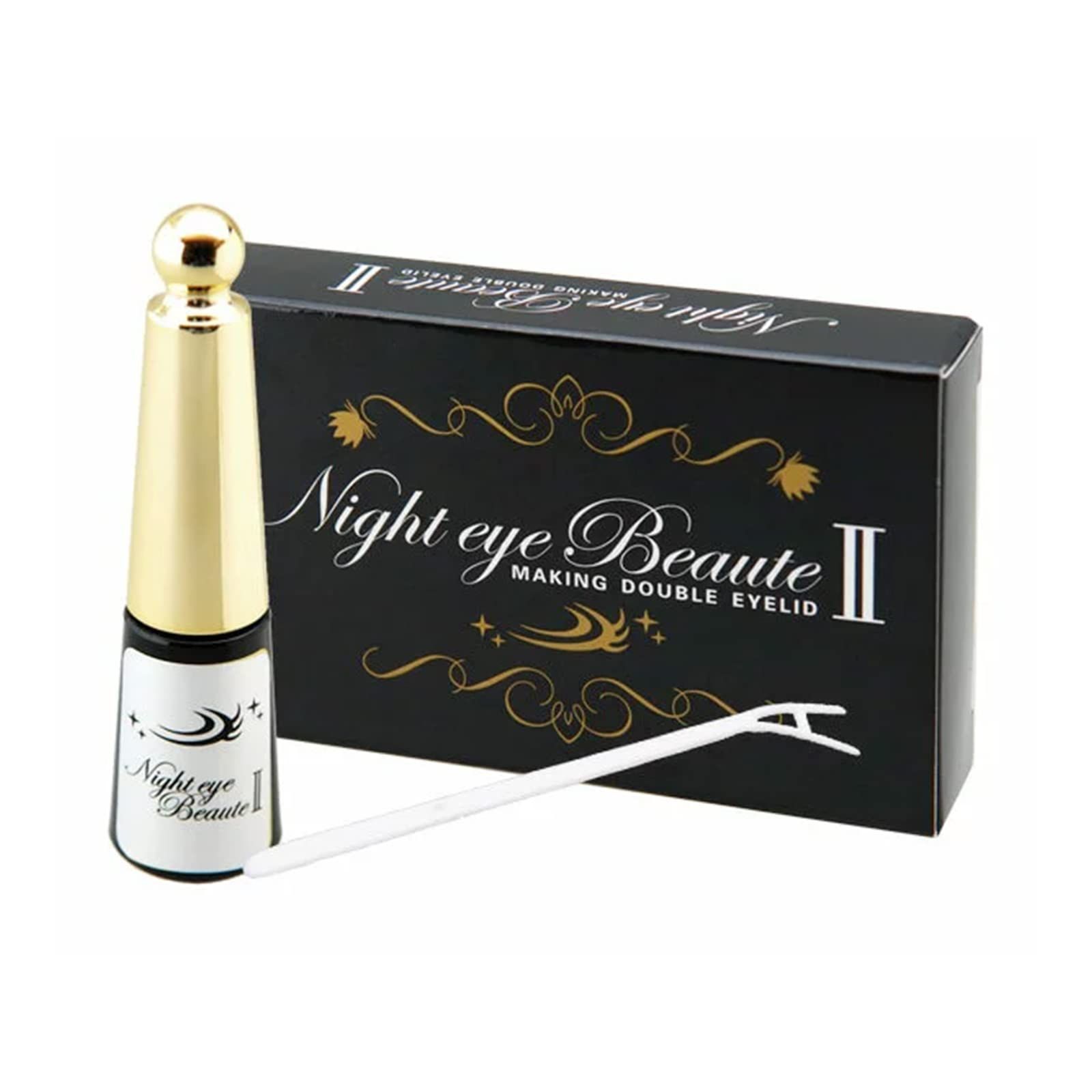 【人気商品】Beaute eye II 【 ナイトアイボーテ 】3ml 二重形成コスメ 夜用 二重形成液 Night 二重のり アイテープ 美容成分 一重 奥二重 アイメイク くせ付け