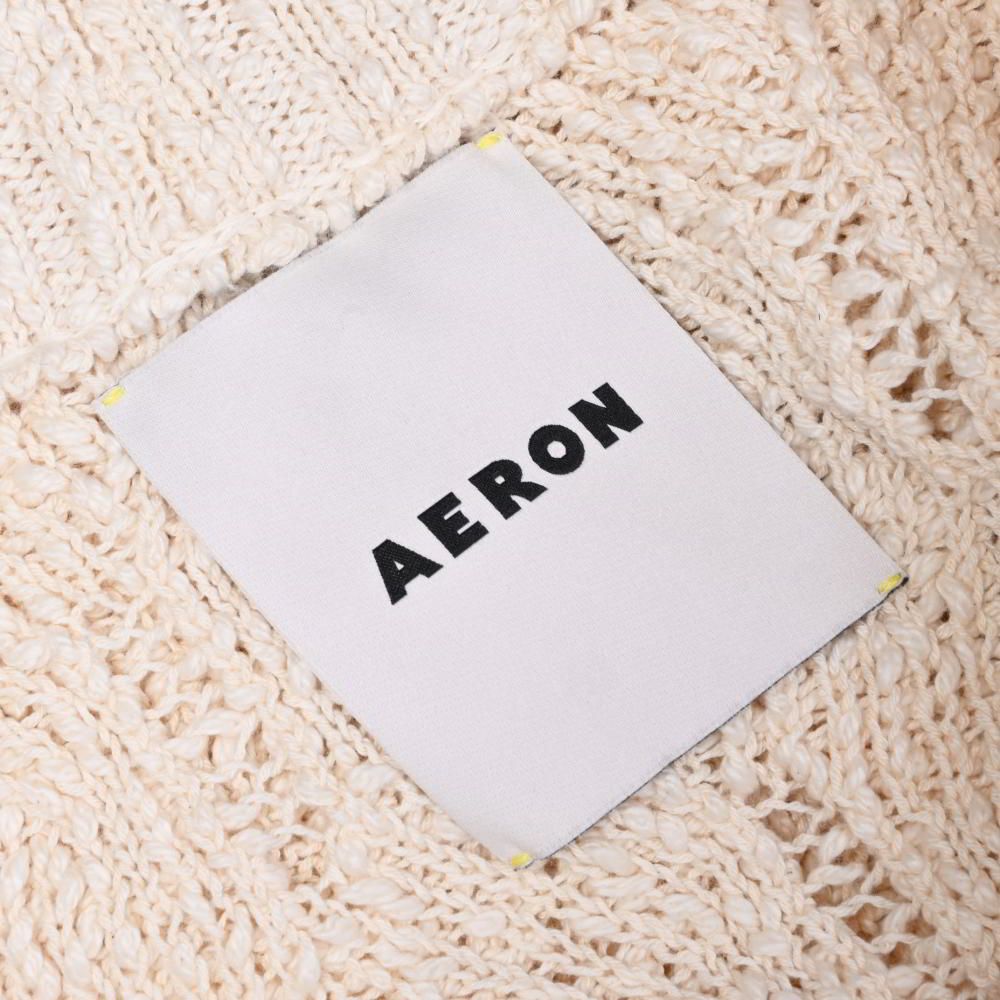 AERON オーガニックコットン ニットカーディガン AERON オーガニックコットン ニットカーディガン - メルカリ