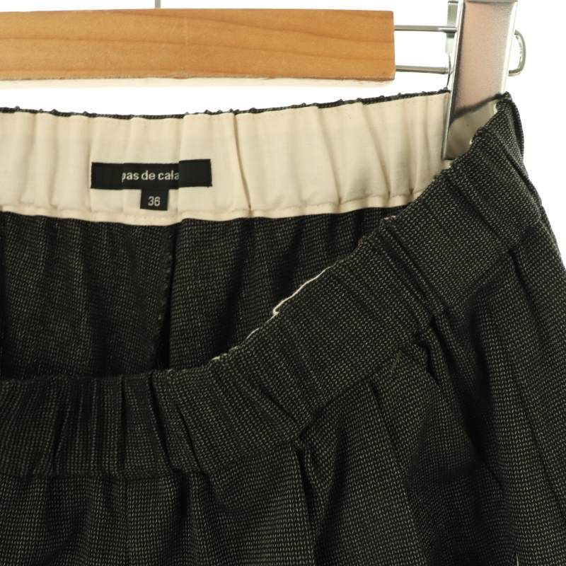 【pas de calais】シンプルやわらかパンツ（黒）✳︎新品 パンツ （パドカレ） | 公式オンラインストア
