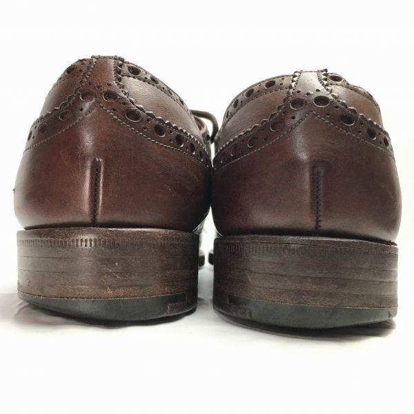 試着交換OK！80s-90sVintage CHURCH'S 3都市 旧チャーチ フルブローグ