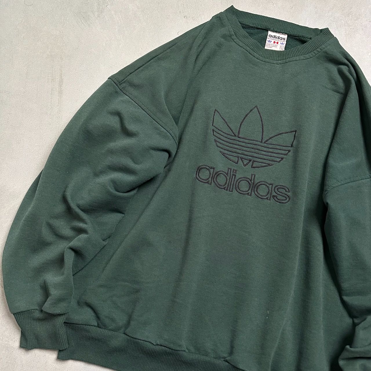 80s~90s カナダ製 adidas トレフォイル アディダス スウェット 