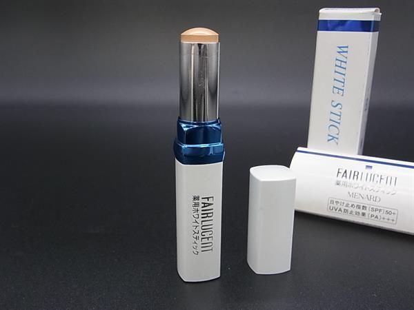 新品同様 MENARD メナード フェアルーセント 薬用ホワイトスティック リップ SPF50+ ナチュラル  BL2984