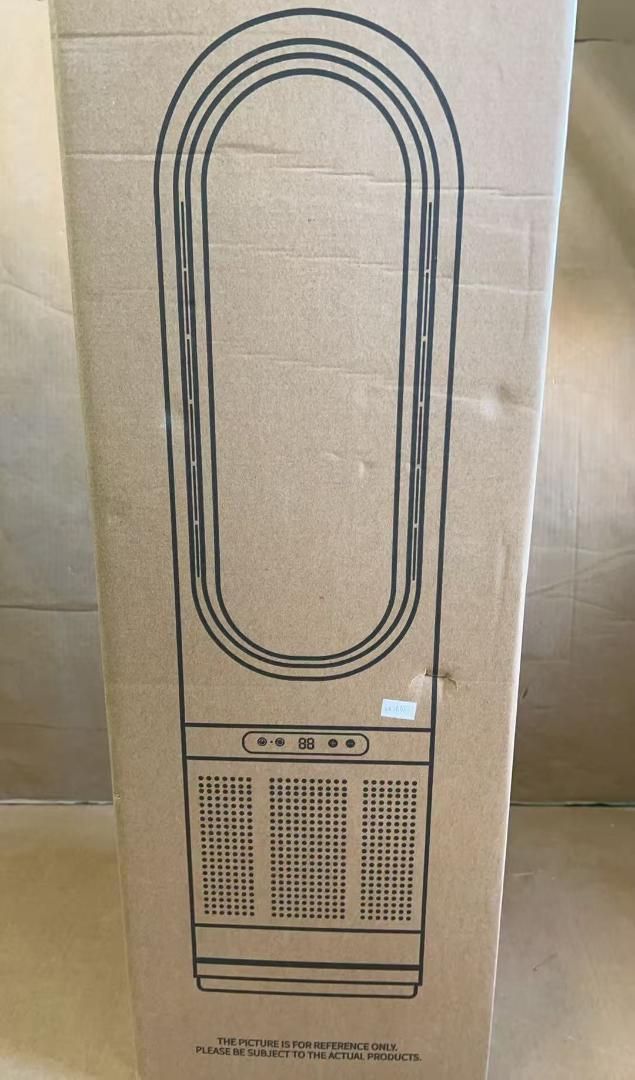 タワーファン 羽なし扇風機 冷暖両用 空気浄化 首振り 8段送風-3段温風 4416986