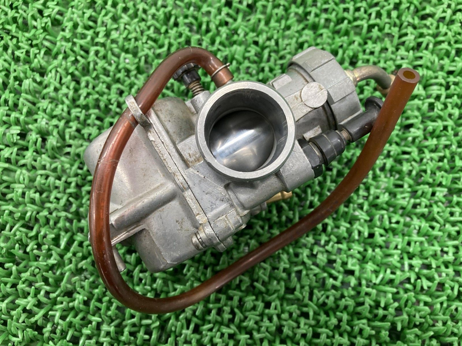 KX80 キャブレター V571 カワサキ 純正 バイク 部品 KX080V ケイヒン KEIHIN 割れ欠け無し 品薄 車検 Genuine 【中古】 19 KX80 キャブレター V571 カワサキ 純正 バイク 部品 KX080V ケイヒン
