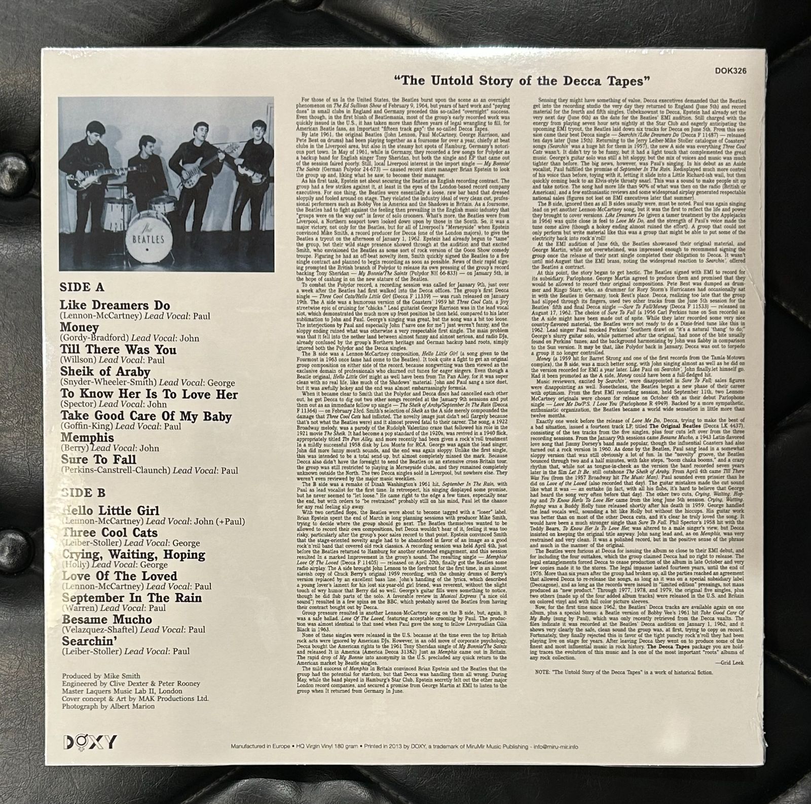 未開封LP+CD】The Beatles 「The Decca Tapes」 ビートルズ