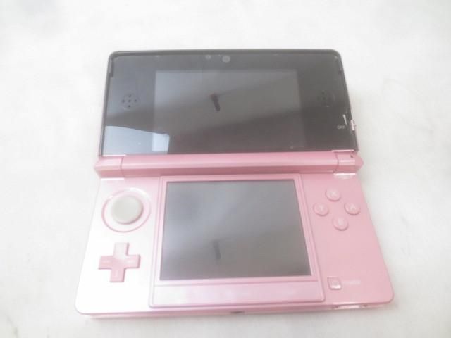 良品 ゲーム ニンテンドー3DS 本体 CTR-001 ミスティピンク 箱・充電器付き 動作品 動作品】ニンテンドー3DS 本体ミスティピンク 充電器セット 動作