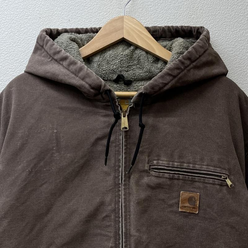 Carhartt カーハート ジャケット、上着 ジャンパー、ブルゾン J141-FWD ボア シェルパ ライナー ダック生地 フード ワーク シエラ  - メルカリ