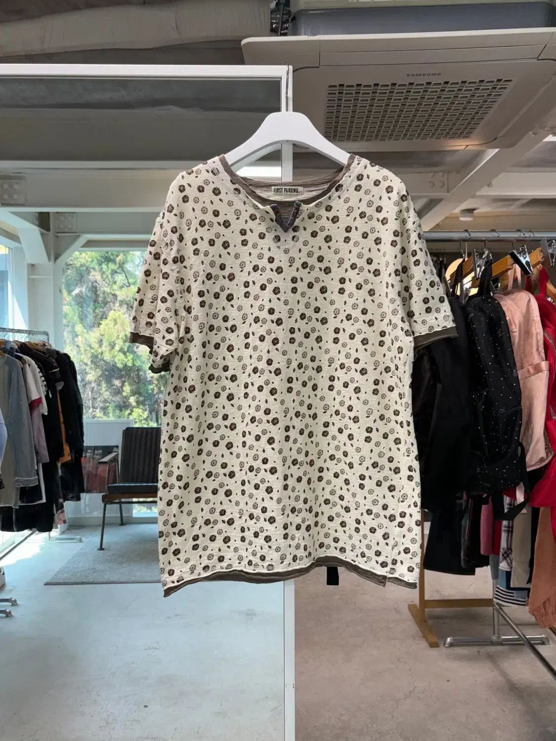 First parking オリエンタル ドット Tシャツ