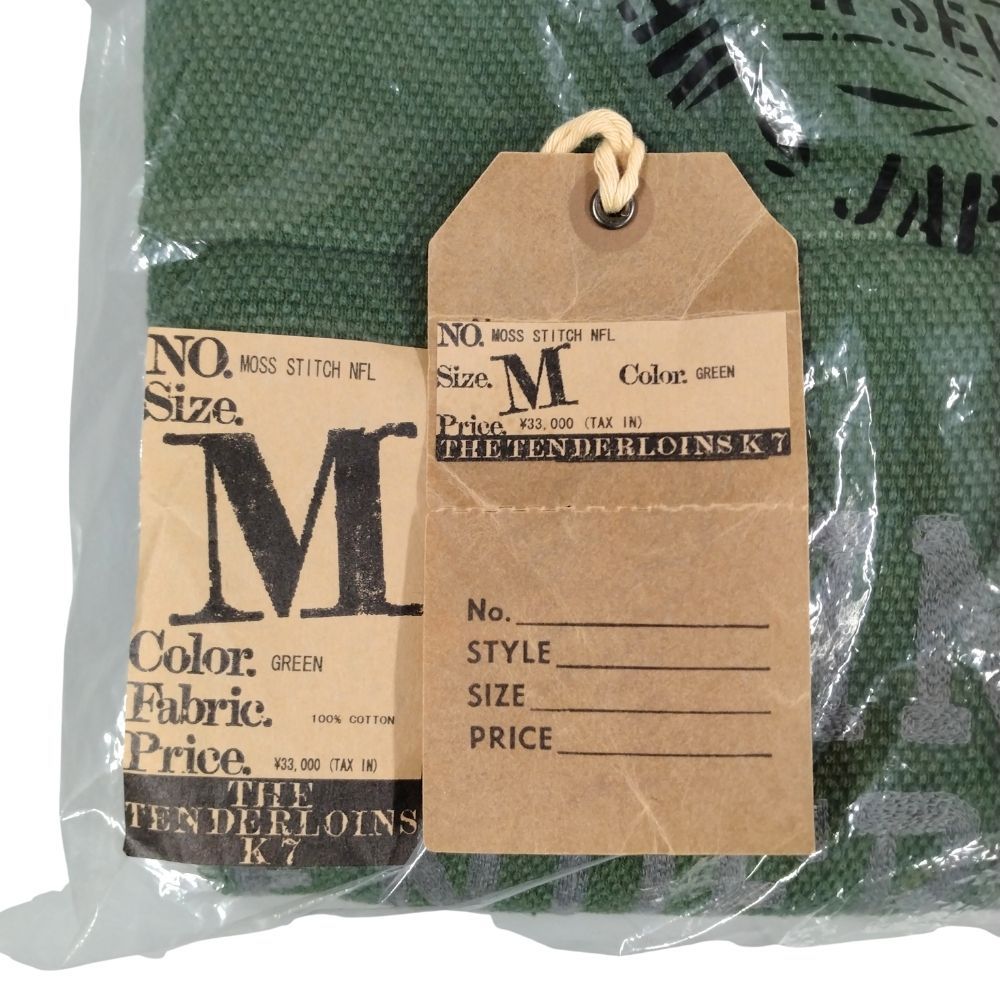 TENDERLOIN MOSS STITCH フットボール NFL Tシャツ L Tシャツ/カットソー(七分/長袖) tenderloin moss stitch NFL