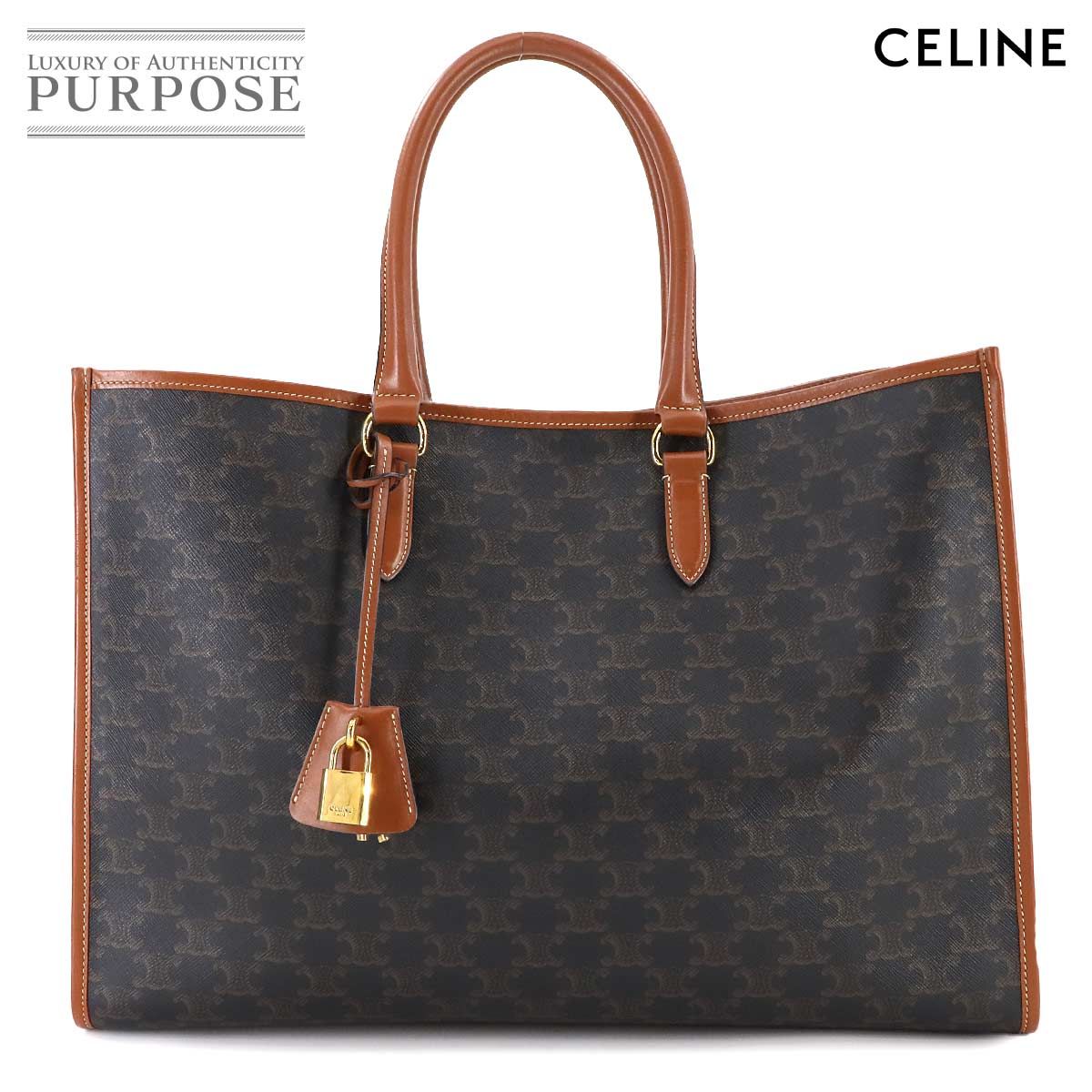 CELINE - セリーヌ CELINE トリオンフ ホリゾンタル カバ トート