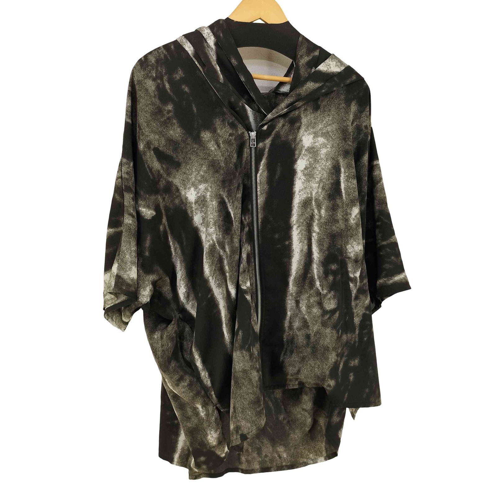 ノーアイディーブラック NO ID.BLACK フードドルマンZIP BIG-SH メンズ