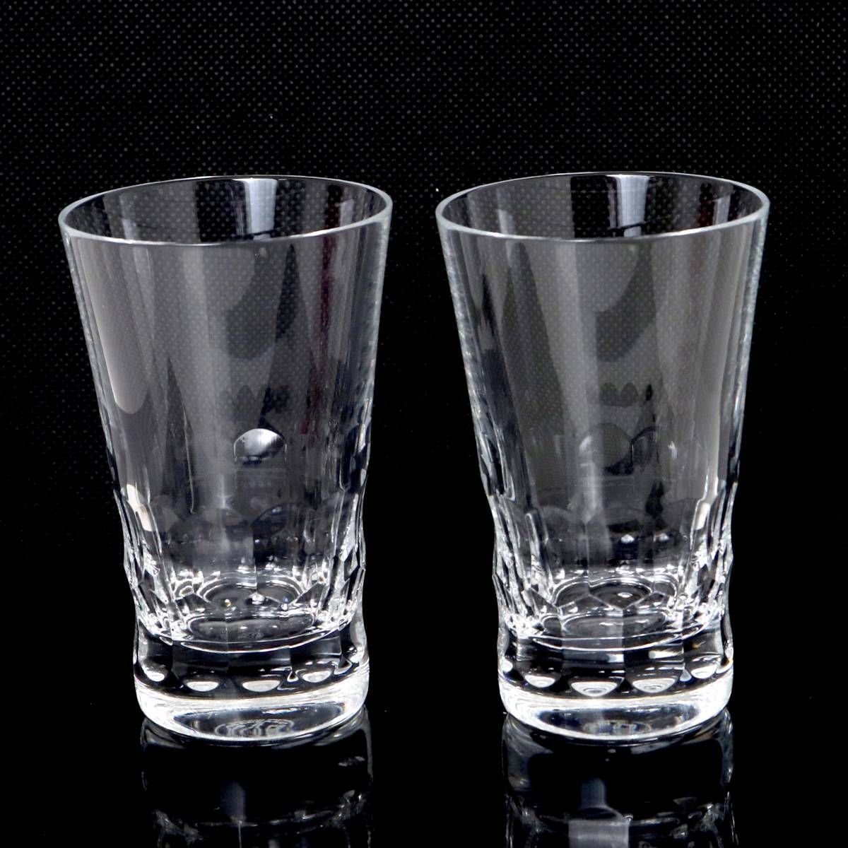 Baccarat バカラ ビバ ハイボールグラス ビアグラス タンブラー ペアセット バカラクリスタルガラス NT Bランク