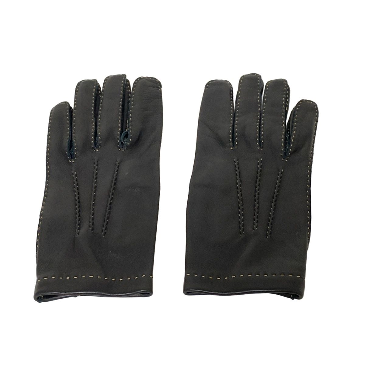 CAUSSE コス 手袋 レディース - 黒 レザー