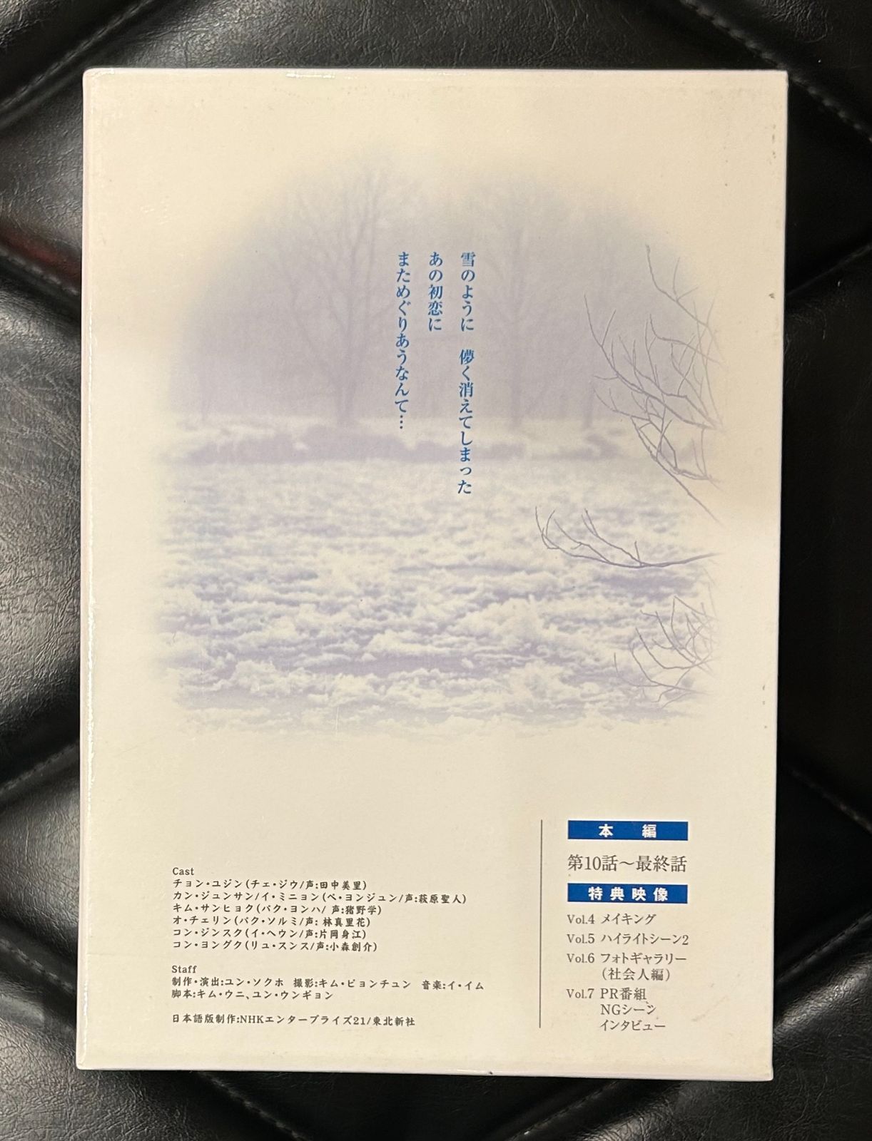 国内盤DVD4枚組】チェ・ジウ - ペ・ヨンジュン 「冬のソナタ DVD-BOX