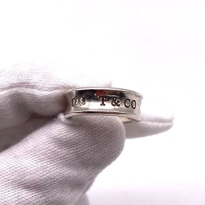 中古】Tiffany ＆ Co ティファニー ナロー 1837 シルバー925