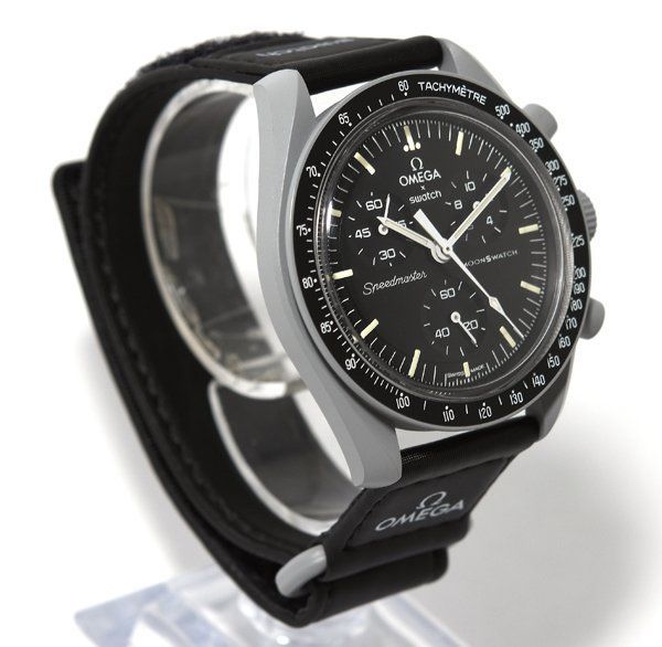 極美品　スウォッチ　オメガ　ミッション　ムーン　SO33M100 ☆極美品！Swatch × OMEGA スウォッチ × オメガ ミッショントゥ