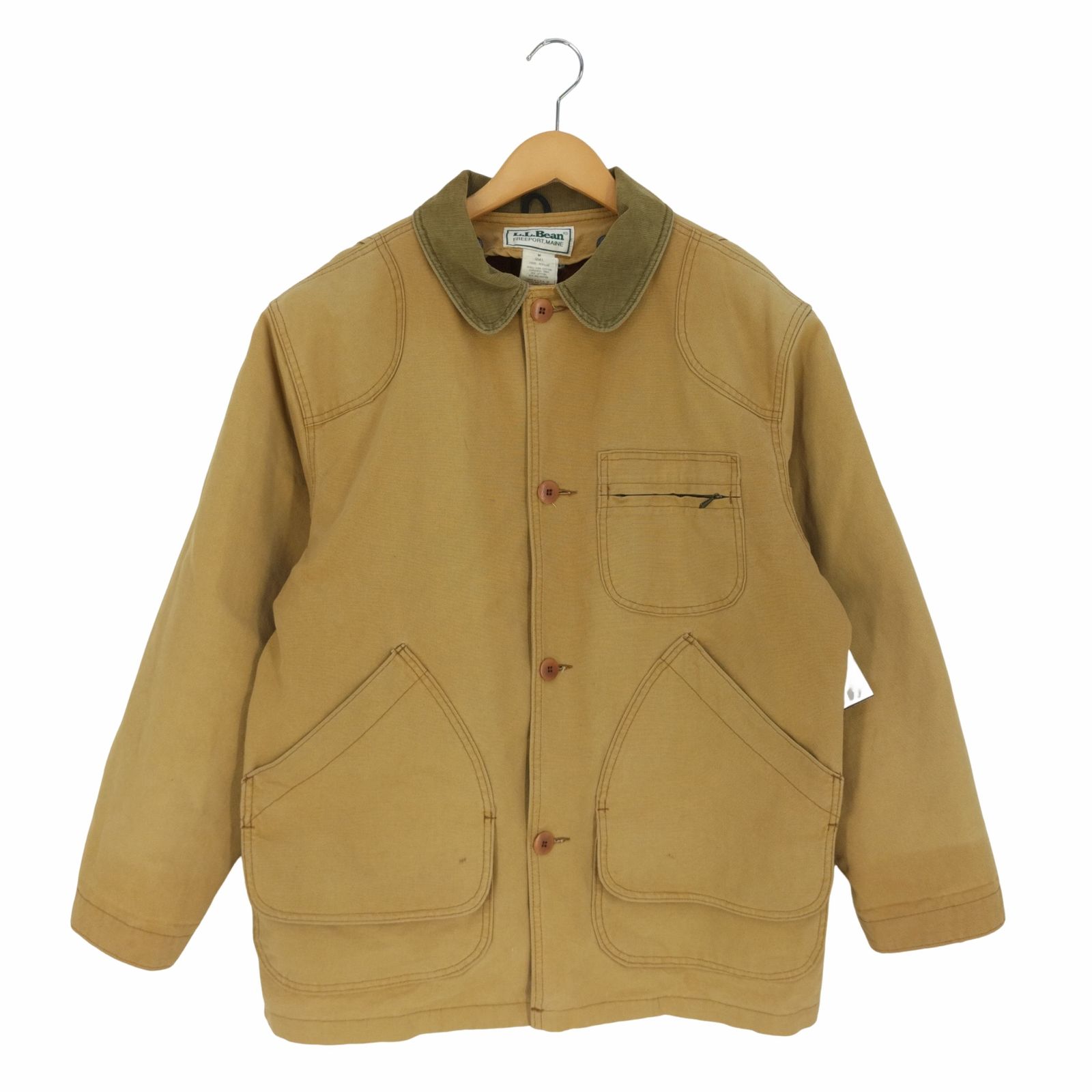 80s USA製 LLBean ライナー付き ダック ハンティングジャケット M
