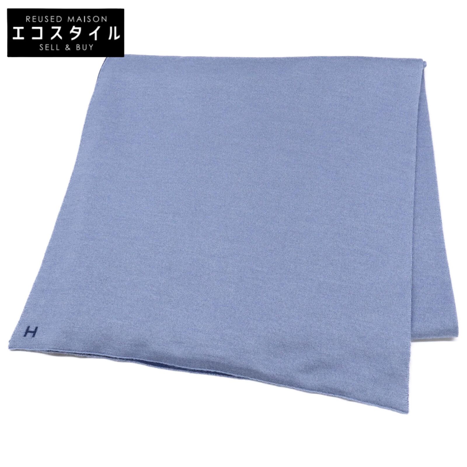 HERMES エルメス アレルトゥール バイカラーマフラー カシミヤ シルク HERMES エルメス アレルトゥール バイカラーマフラー カシミヤ シルク