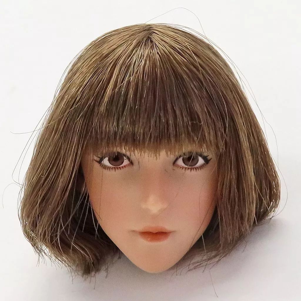 【中古】S.H.Figuarts 松本人志 浜田雅功 2体セット 1⁄6 女性 茶髪・素敵 1/6 女性 フィギュア 素体 頭 ヘッド オーダー 手作り