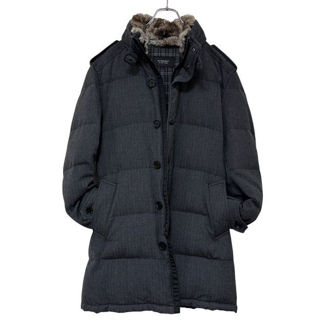 BURBERRY　BLACKLABEL　ダウンコート ファー付き　LL BURBERRY BLACK LABEL - LL バーバリーブラックレーベル 高機能