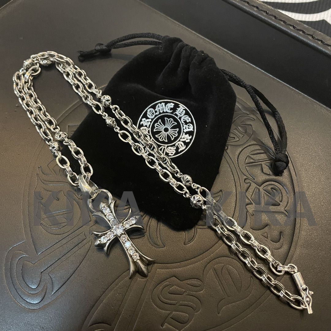 新品、CHROME HEARTS クロムハーツ ネックレス 05