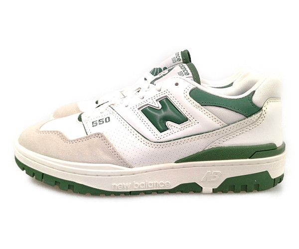 NEW BALANCE ニューバランス BB550WT1 シューズ ホワイト×グリーン