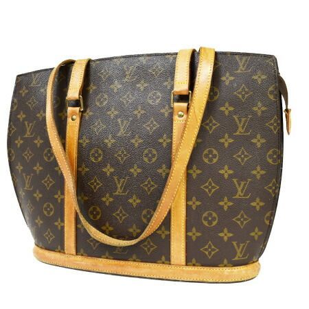 【中古】 ルイヴィトン LOUIS VUITTON バビロン トートバッグ ショルダー モノグラム レザー M51102 35ML912
