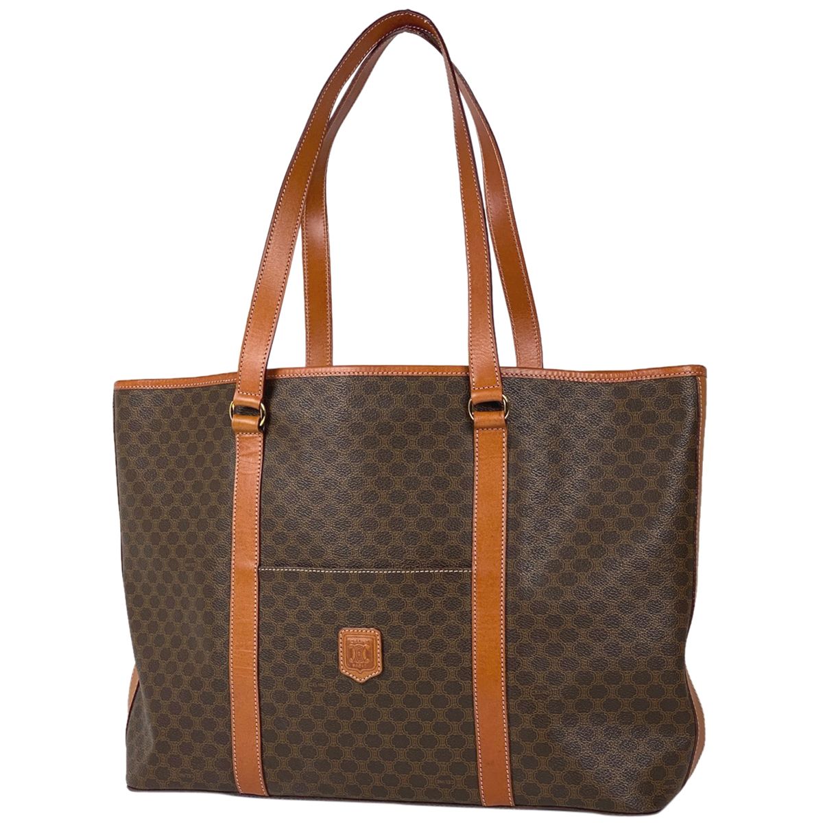 セリーヌ CELINE マカダム柄 トートバッグ ショルダーバッグ ロゴ 