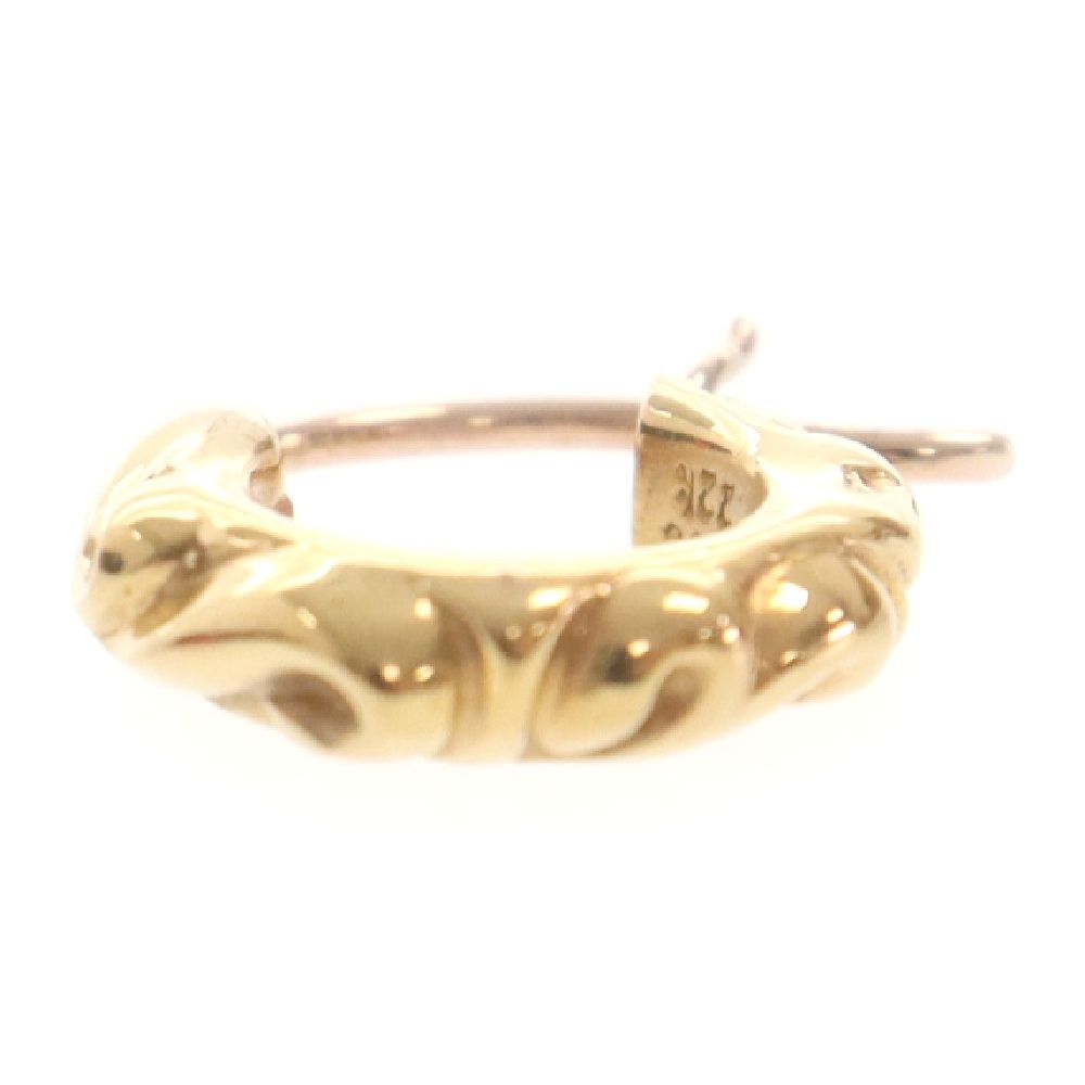 CHROME HEARTS (クロムハーツ) 22K TNY HOOP SCRL タイニースクロール