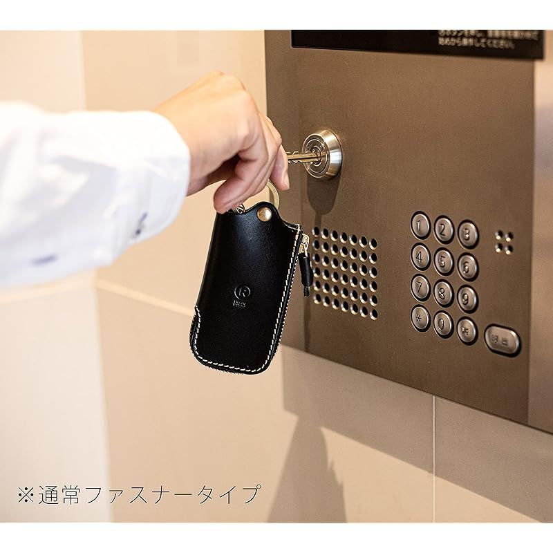 PORCO ROSSO キーケース スマートキーケース メンズ レディース 本革 栃木レザー スマートキー キー キーホルダー 革 ファスナー ブランド ポルコロッソ 日本製 ブラック ブラウンファスナー sokunou USTAUSTRALIA_COM_AU