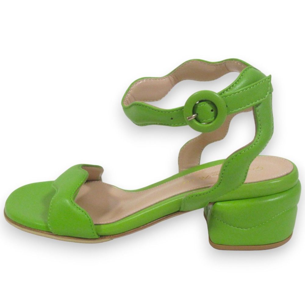 未使用 Gianvito Rossi ジャンヴィトロッシ レザー ウェーブモチーフ  