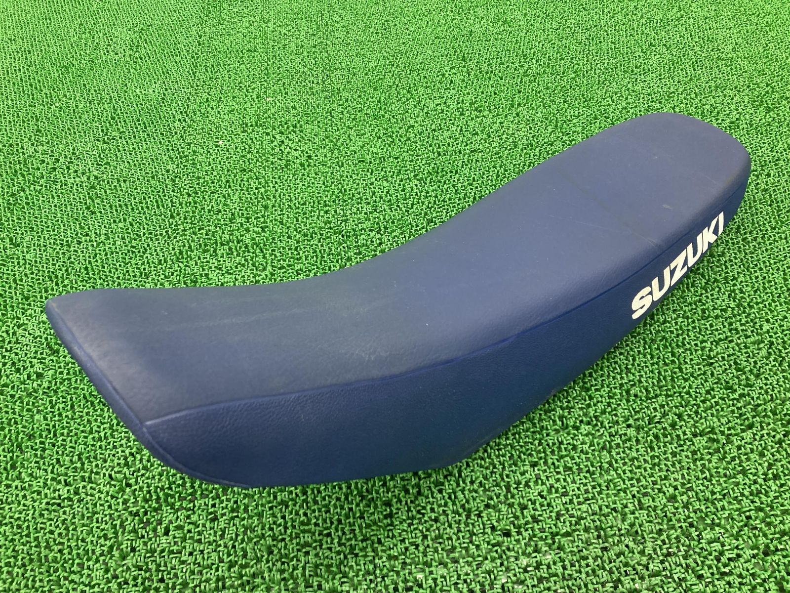 DRZ400S？SM? 純正シート ブラック/ブルー 中古品 純正 スズキ ハイ