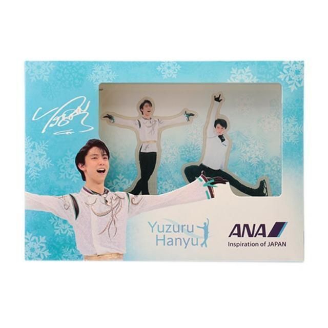 新品/未開封] ANAオリジナル YUZUアクリルスタンドセット 羽生結弦