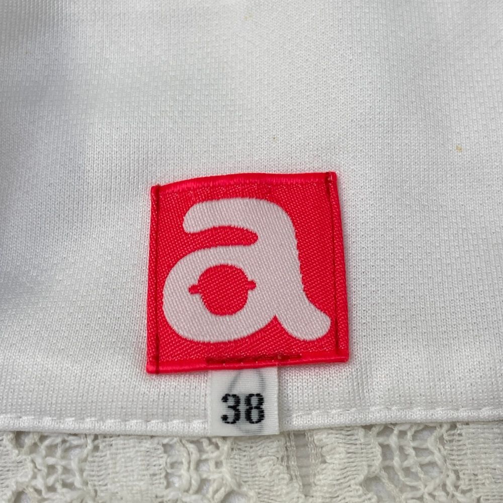 新商品続々。 サイズ 38 ARCHIVIO アルチビオ 長袖ジップジャケット レース ホワイト系 240101525414 ゴルフウェア レディース ストスト 最大85%オフ!