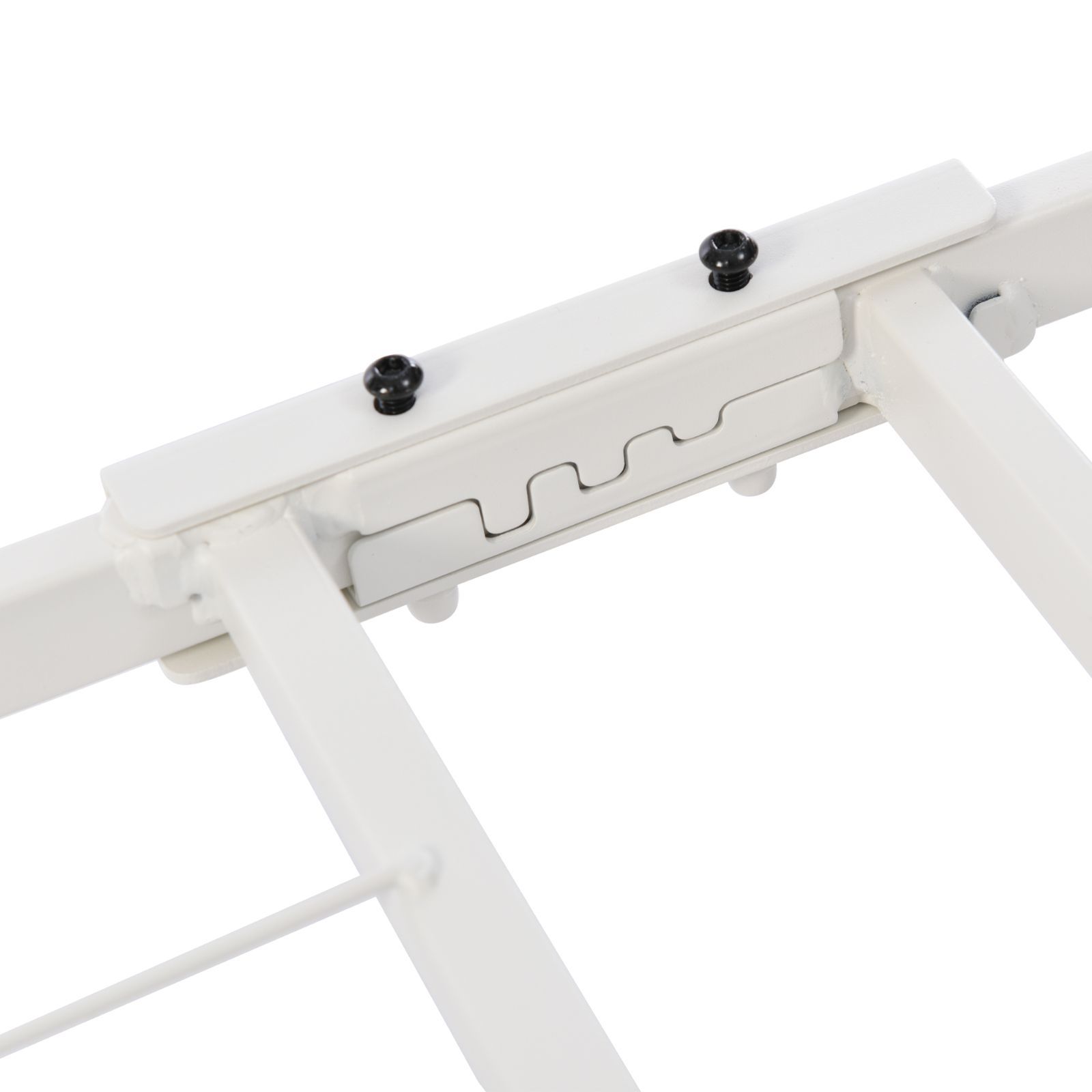 限定価格！パイプベッド 折りたたみ ベッドフレーム　コンパクト 折畳　WHITE 限定価格x送料無料】NANAMIパイプベッド 折りたたみベッド シングル