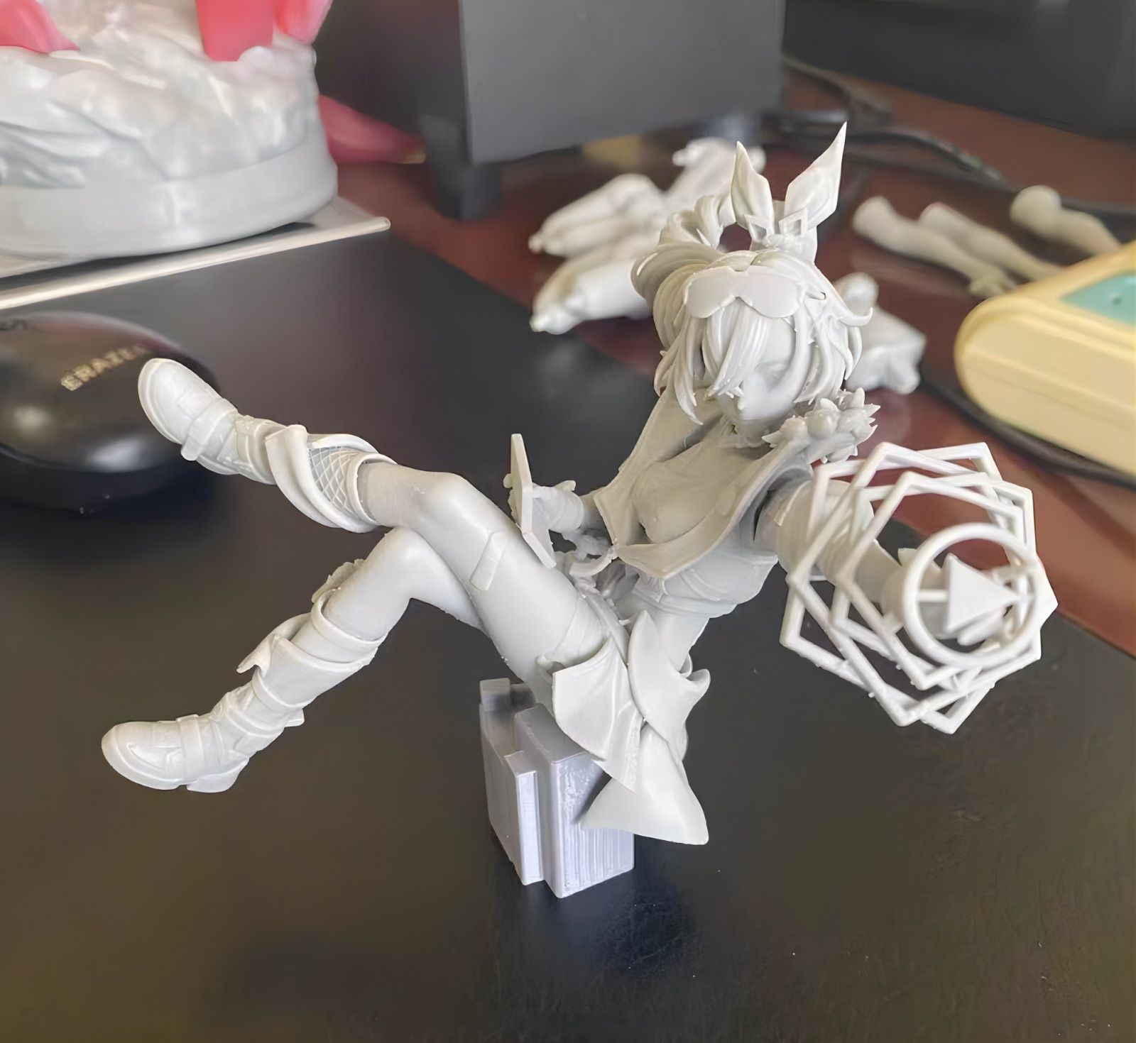 1/8 ガレージキット フィギュア 未塗装 崩壊：スターレイル 銀狼 11cm