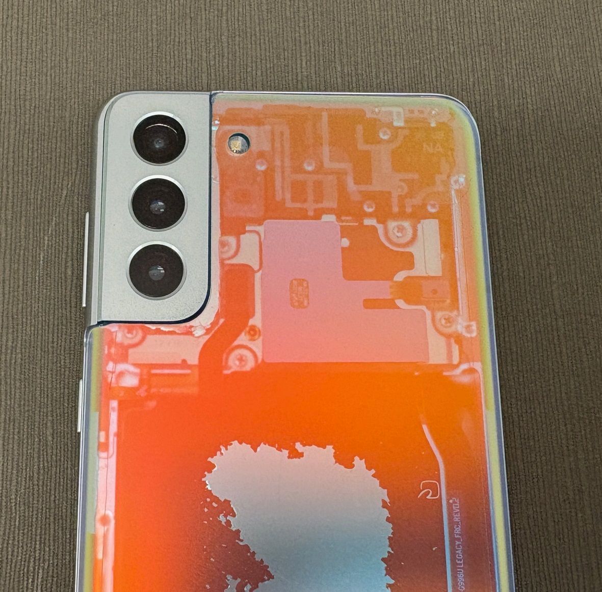 Galaxy S21+ 5G SCG10 128GB ジャンク au シルバー - メルカリ