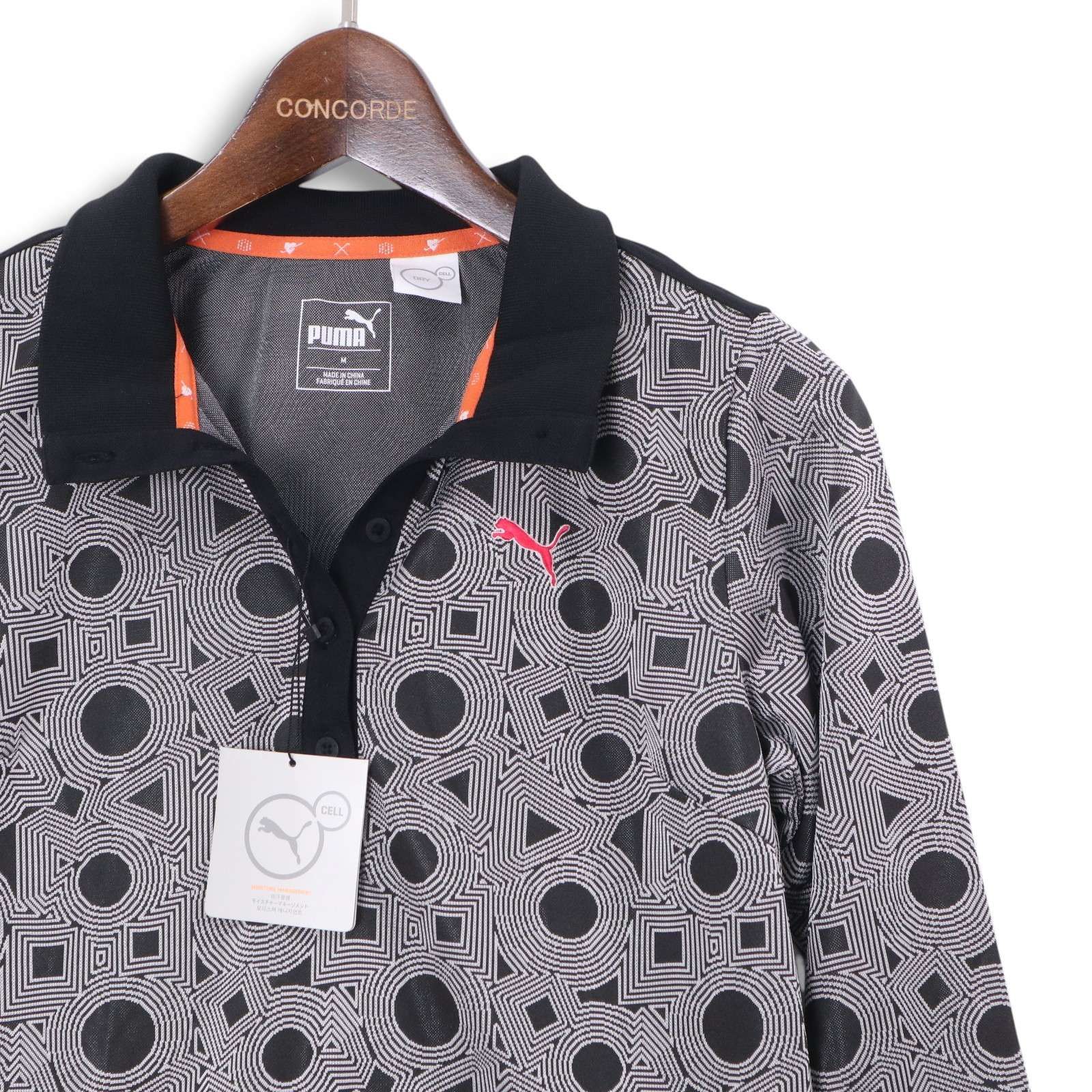 【★大感謝セール】 新品 未使用】 PUMA GOLF プーマ ゴルフ 通年 DRY CELL 幾何学 レディースウェア