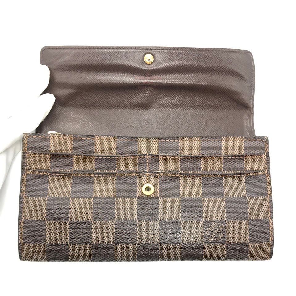 ルイヴィトンダミエポルトフォイユサラ長財布 楽天市場】【財布】LOUIS VUITTON ルイ ヴィトン ダミエ