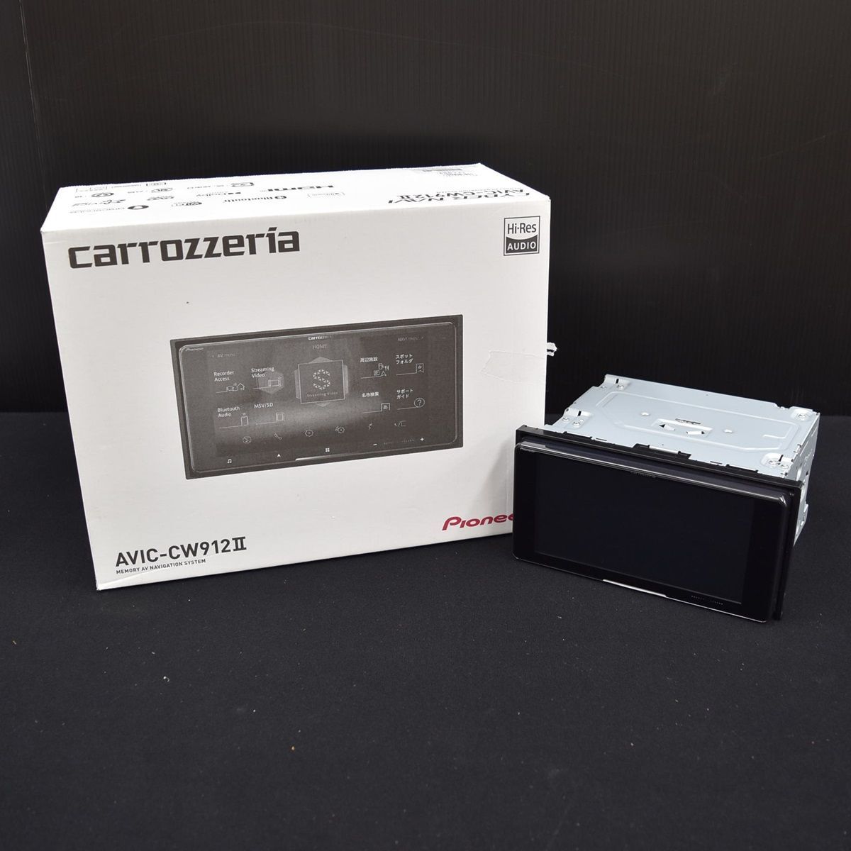 ＜ディスプレイ品＞ カロッツェリア　AVIC-CW912II　サイバーナビ　200ｍｍワイドパネル　Bluetooth　メーカー保証付