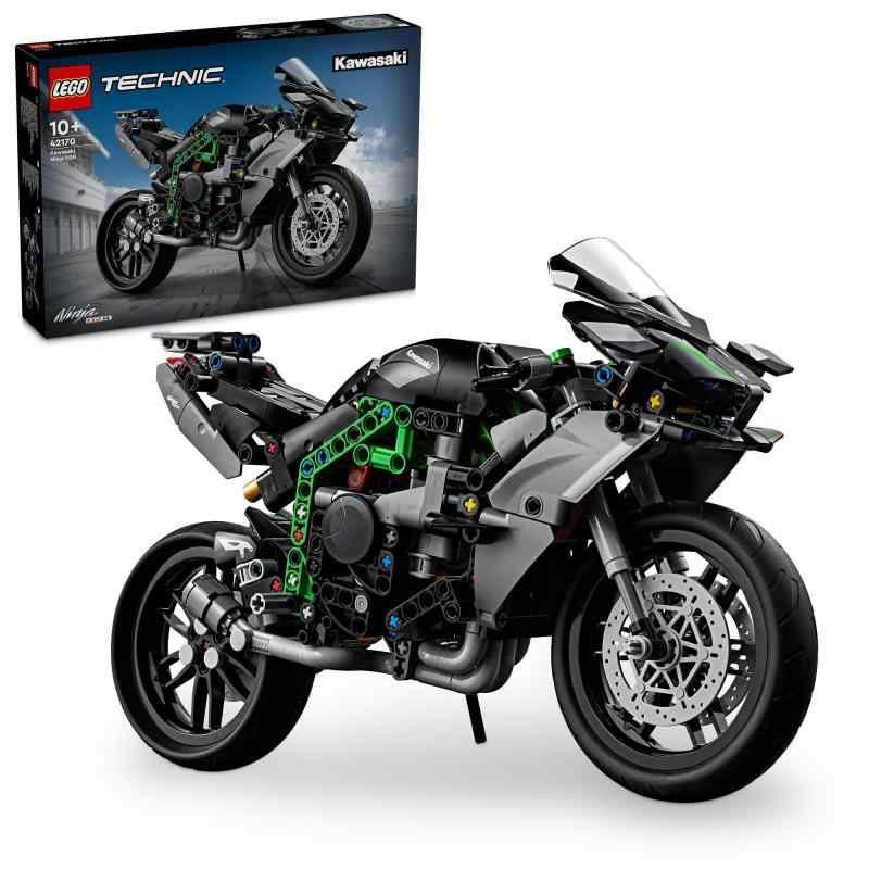 レゴ LEGO テクニック Kawasaki Ninja H2R バイク おもちゃ 玩具 誕生日 プレゼント ブロック 男の子 女の子 子供 10歳 11歳 12歳 小学生 乗り物 車 ミニカー 4