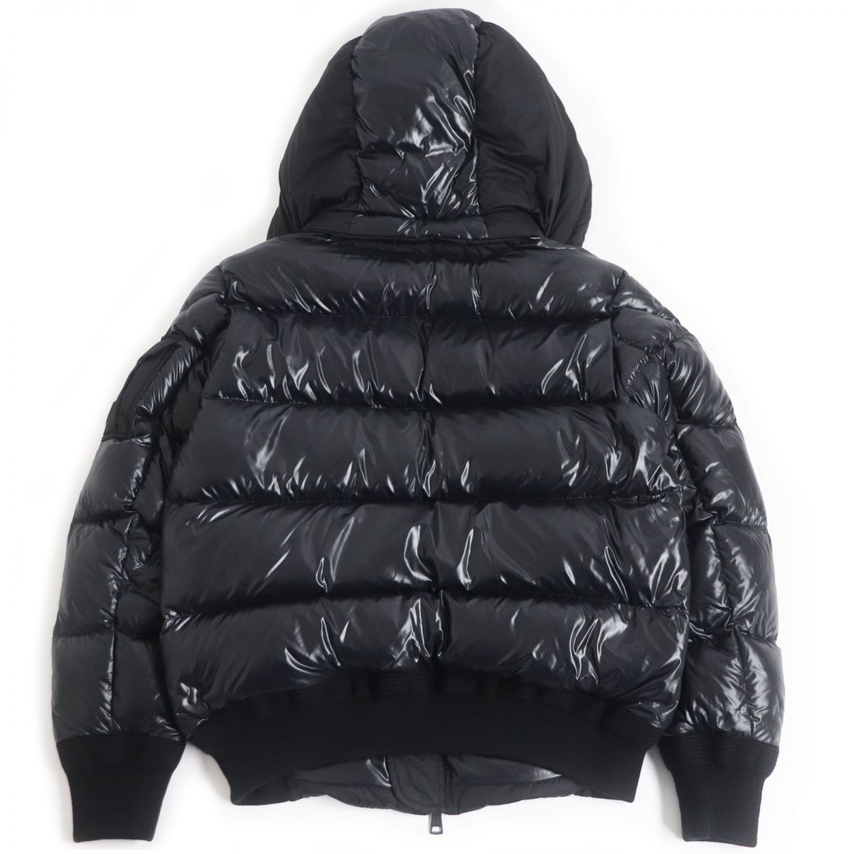 美品□21-22AW MONCLER/モンクレール DESCHAMPS フード裏ボア ダブルZIP ダウンジャケット/パファージャケット ブラック 3  正規品 メンズ - メルカリ