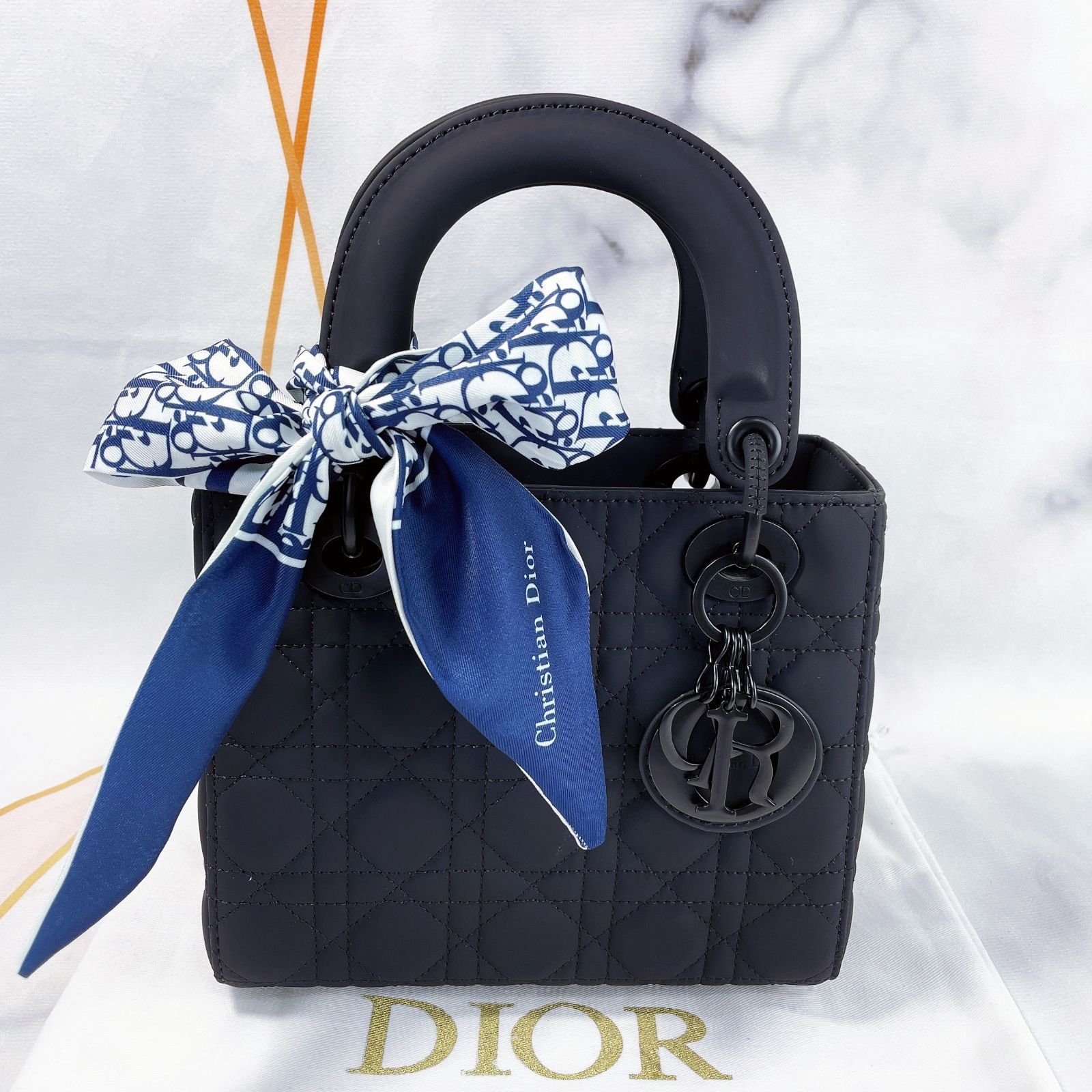 極美品】Christian Dior クリスチャンディオール Lady Dior MY ABCDIOR ...