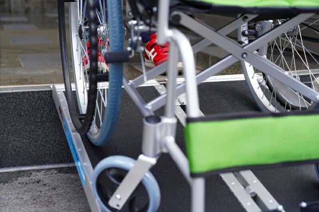 バイク用段差解消スロープ60cm滑り抑制仕様