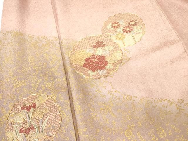 平和屋着物□中国三大刺繍 スワトウ刺繍 汕頭刺繍 訪問着 駒刺繍
