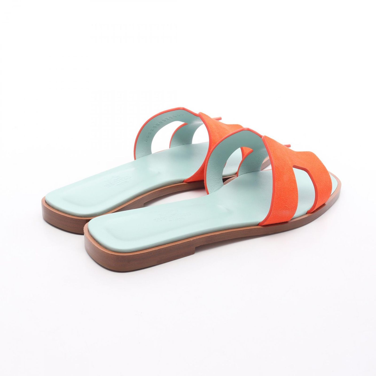 エルメス HERMES サンダル オラン スウェード レザー サンダル