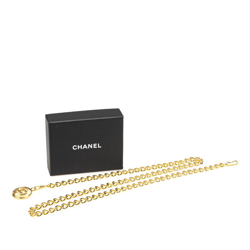 CHANEL ゴールド チェーンベルト CHANEL シャネル エンジェル ナイト チェーンベルト ゴールド