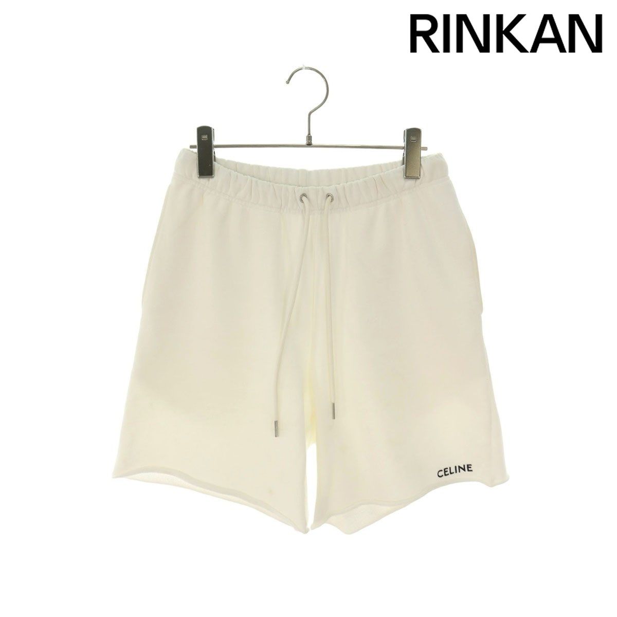 CELINE】エンブロイダリー ショートパンツ ハーフパンツ 短パン ホワイト