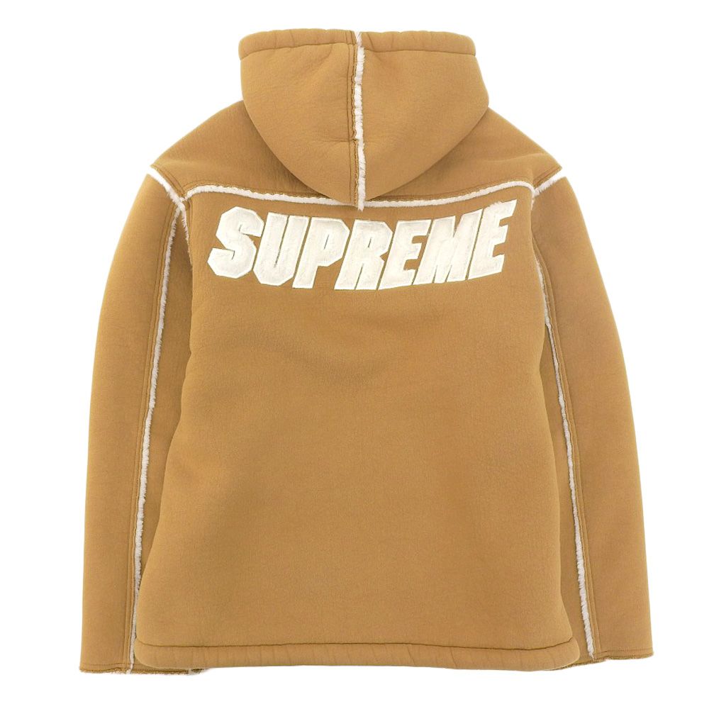 Supreme シュプリーム Supreme シュプリーム Faux Shearling Hooded Jacket フーデッド ジャケット メンズ  キャメル M 21AW M - メルカリ